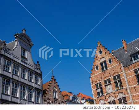 the historical city of Bruges in Belgium 105226275