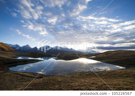 Koruldi - mountain lake in Svaneti Koruldi - mountain lake in Svaneti 105226567