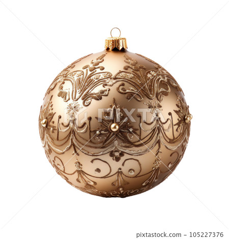 Christmas ball isolated 105227376