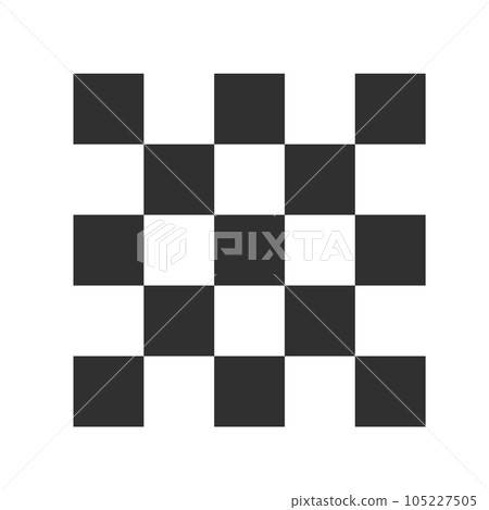 Black traditional Japanese pattern-Checkered pattern-Cute Japanese modern pattern treatment Black traditional Japanese pattern-Checkered pattern-Cute Japanese modern pattern treatment 105227505