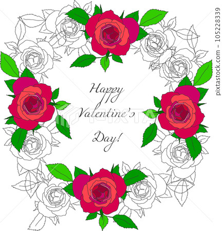 Decorative vector frame Decorative vector frame 105228339