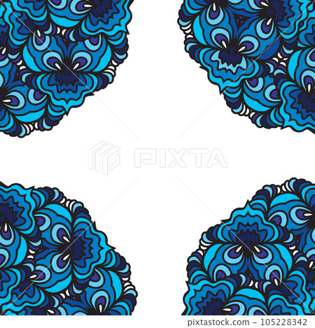 Decorative vector frame Decorative vector frame 105228342