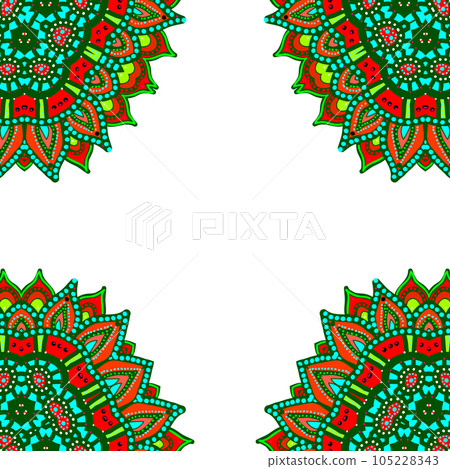Decorative vector frame Decorative vector frame 105228343