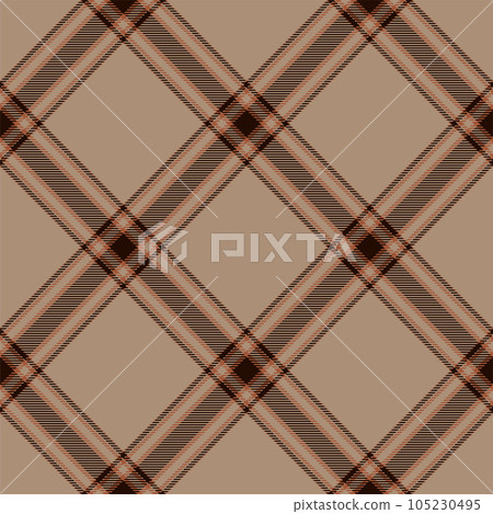 Tartan scotland seamless plaid pattern vector. Retro background fabric. Vintage check color square geometric texture for textile print, wrapping paper, gift card, wallpaper design. 105230495