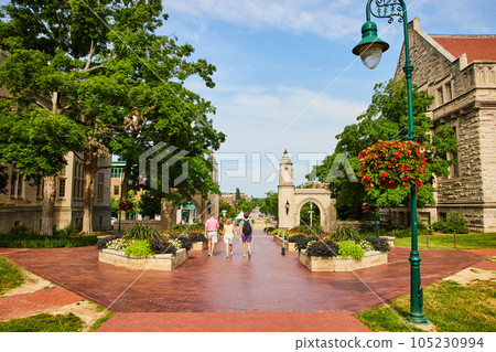 Indiana University Sample Gates entrance arches 105230994