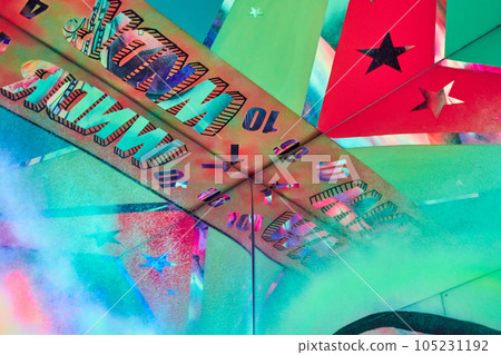 WNDR corner of mirror and colorful artwork WNDR corner of mirror and colorful artwork 105231192