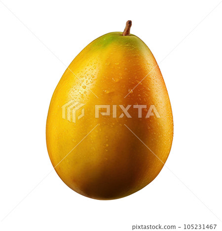Fresh mango isolated 105231467