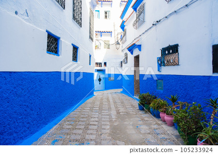 Streets of Chefchaouen Streets of Chefchaouen 105233924