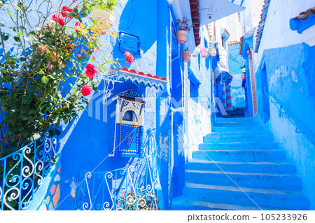 Streets of Chefchaouen Streets of Chefchaouen 105233926