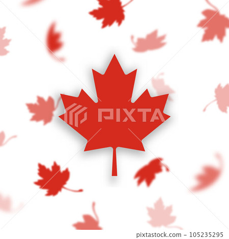 Canada grunge flag blur background 105235295