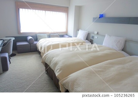 Hotel room with 3 beds side by side Triple room Triple room Hotel room with 3 beds side by side Triple room Triple room 105236265