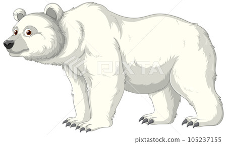 Polar Bear Cartoon Polar Bear Cartoon 105237155