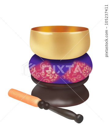 Rin Buddhist altar fittings 105237411