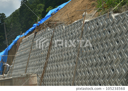 道路防災養護工作護坡工作風光 105238568