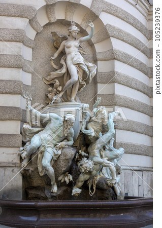 Fountain "The Dominion of Austria at Sea", designed by Rudolf Weir in 1895 Fountain "The Dominion of Austria at Sea", designed by Rudolf Weir in 1895 105239376