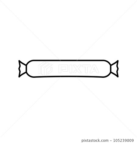 sausage icon vector sausage icon vector 105239809