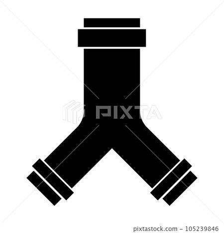 pipe icon vector pipe icon vector 105239846
