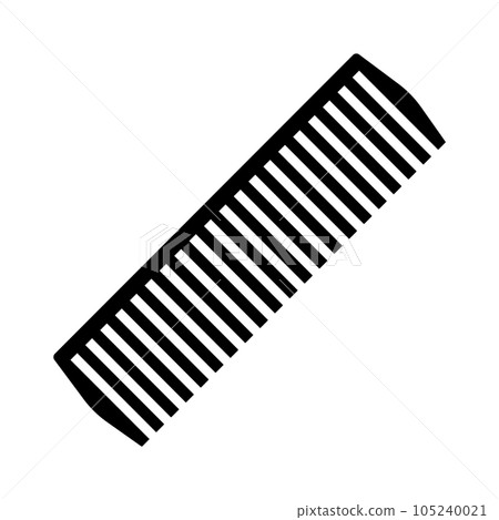comb icon vector 105240021
