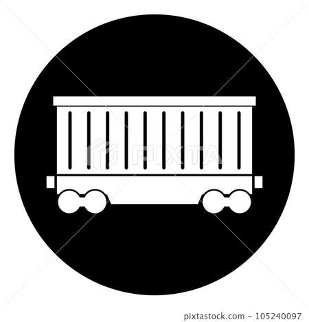 train icon, train carriage vector train icon, train carriage vector 105240097