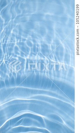 Blue water surface image of summer colors 105240199