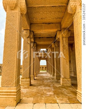 Makli Hill Necropolis in Sindh province, Pakistan. High quality photo Makli Hill Necropolis in Sindh province, Pakistan. High quality photo 105241137