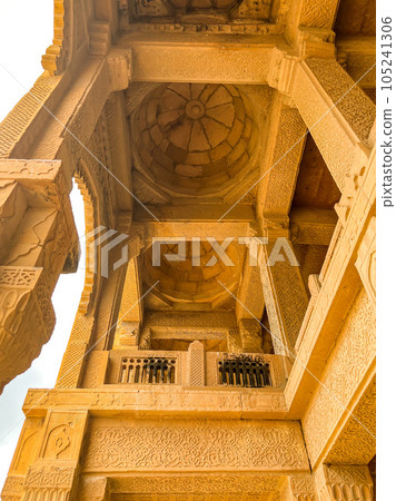 Makli Hill Necropolis in Sindh province, Pakistan. High quality photo 105241306