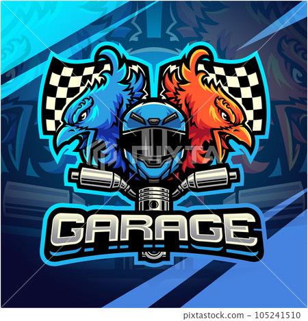 Phoenix racing esport mascot logo design Phoenix racing esport mascot logo design 105241510