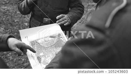 World War II German wehrmacht Soldier officer Commander Soldiers 105243603