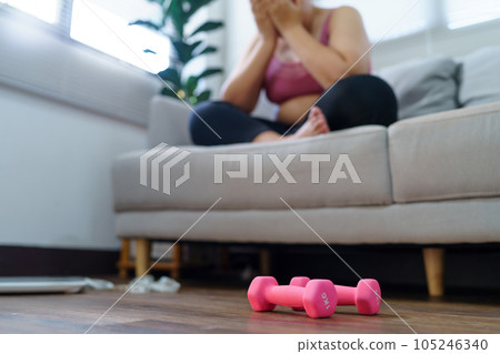 Lose weight. Fat diet and scale feet standing on electronic scales for weight control. Measurement instrument in kilogram for diet. Lose weight. Fat diet and scale feet standing on electronic scales for weight control. Measurement instrument in kilogram for diet. 105246340
