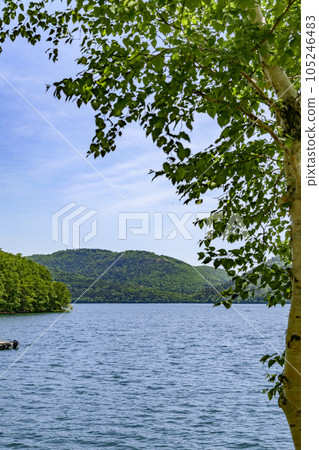 北海道 寂靜湖 然別湖 北海道 寂靜湖 然別湖 105246483