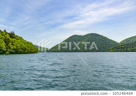 北海道 寂靜湖 然別湖 北海道 寂靜湖 然別湖 105246484
