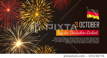 Germany independence day web banner Germany independence day web banner 105248756