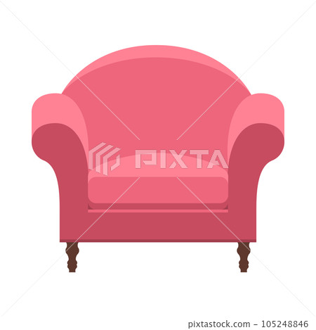 Armchair for fashion cozy interior. 105248846
