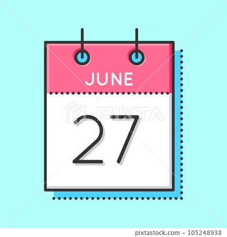 Vector Calendar Icon Vector Calendar Icon 105248938
