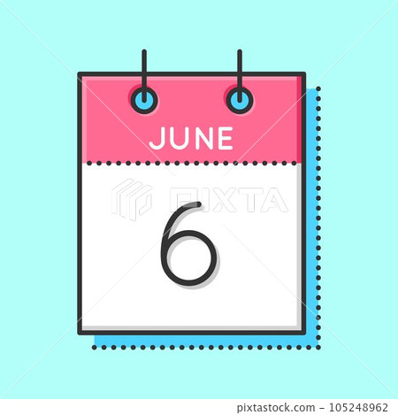 Vector Calendar Icon Vector Calendar Icon 105248962