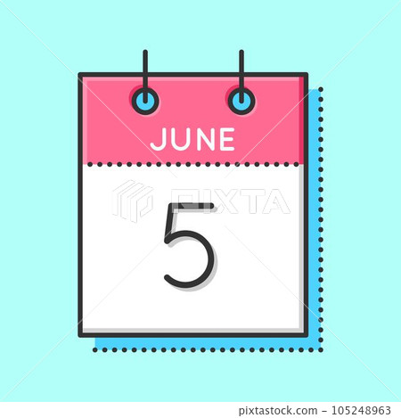 Vector Calendar Icon Vector Calendar Icon 105248963