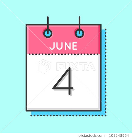 Vector Calendar Icon Vector Calendar Icon 105248964