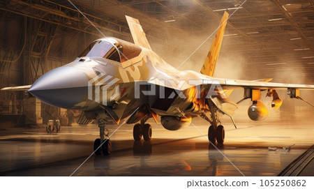 Epic illustration US Air Force Lockheed Martin F-35 Lightning II AI Epic illustration US Air Force Lockheed Martin F-35 Lightning II AI 105250862
