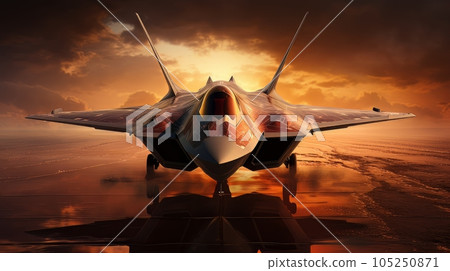 Epic illustration US Air Force Lockheed Martin F-35 Lightning II AI Epic illustration US Air Force Lockheed Martin F-35 Lightning II AI 105250871