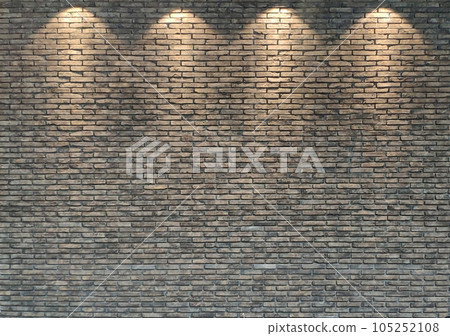 Old background brick wall with lamps Old background brick wall with lamps 105252108