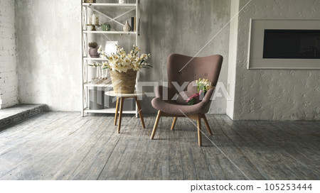 Modern studio interior Modern studio interior 105253444