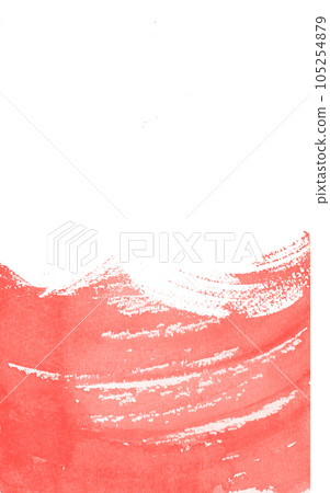 紅色毛筆書寫背景素材背面圖片 紅色毛筆書寫背景素材背面圖片 105254879