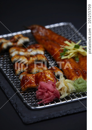 korean traditional food, grilled eel korean traditional food, grilled eel 105255709
