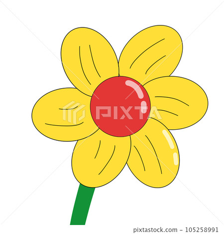 yellow flower	 105258991