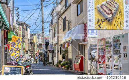 大田區、東京沼部站的都市風景 105259216