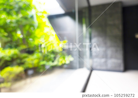 Background bokeh of apartment entrance Background bokeh of apartment entrance 105259272