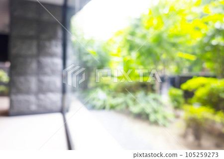 公寓入口的背景散景 公寓入口的背景散景 105259273