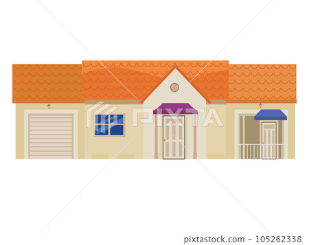 House traditional building. Mansion home, apartment House traditional building. Mansion home, apartment 105262338