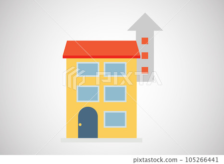 House or home design template vector illustration 105266441