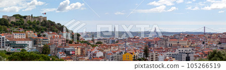 Panoramic view of Lisbon Panoramic view of Lisbon 105266519